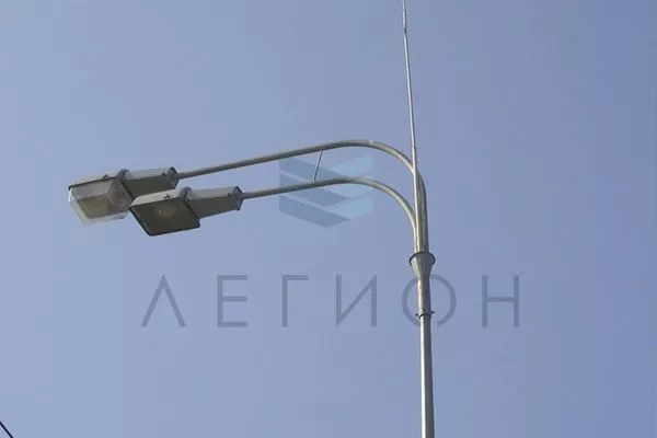 Производство опор освещения для реконструкции улицы, г.Казань